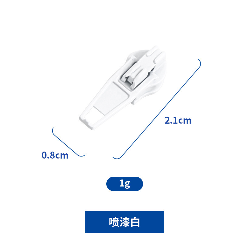 工場卸売り3号ナイロンセルフロック服装ズボンの襟がロックカラー塗装多色オプション|undefined