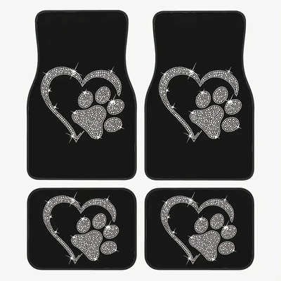 Avtomobil döşəmə paspasları — care foot mat printing car car - cars-21-35454868cm-two-pairs-four-pieces-in-total