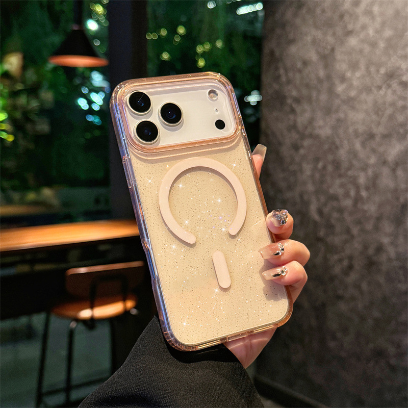 终结者闪粉适用苹果17手机壳iphone17pro/17Air磁吸壳17promax|undefined