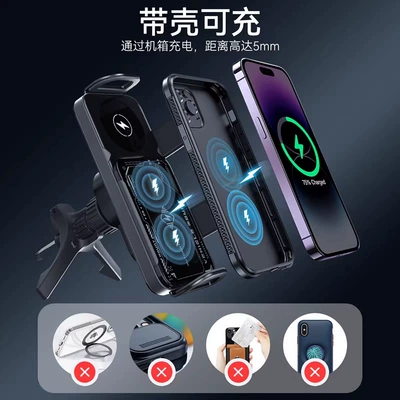 Vent Wireless Charger | Shiyong Car phone holder