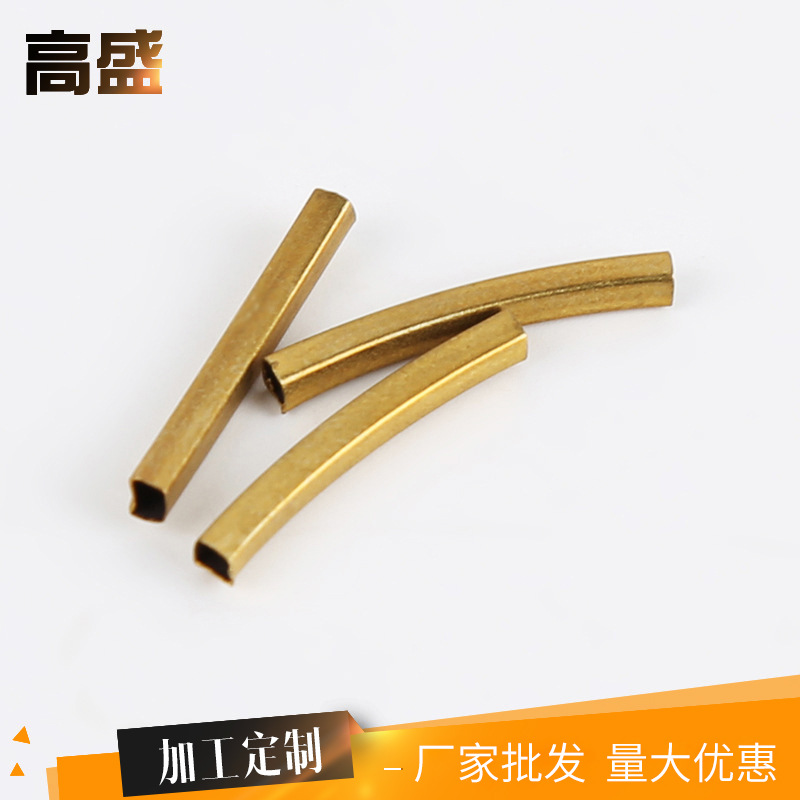 厂家制造方型薄壁铜管多规格H62精密空心铜管加工器械铜管