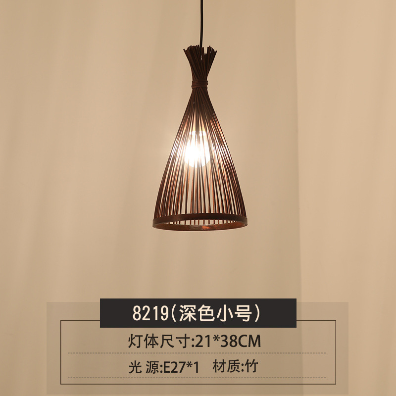 Candelabro de restaurante, salón de té de bambú, personalidad creativa Zen, simple, casa de familia de estilo japonés, sala de estar, candelabro de bambú