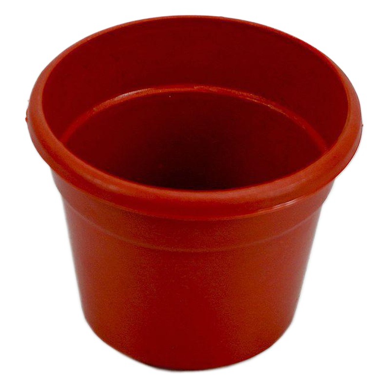 Los fabricantes de pantallas de fotos de Yiwu venden macetas redondas de plástico rojo blanco, macetas cuadradas de plástico y particiones fijas de macetas