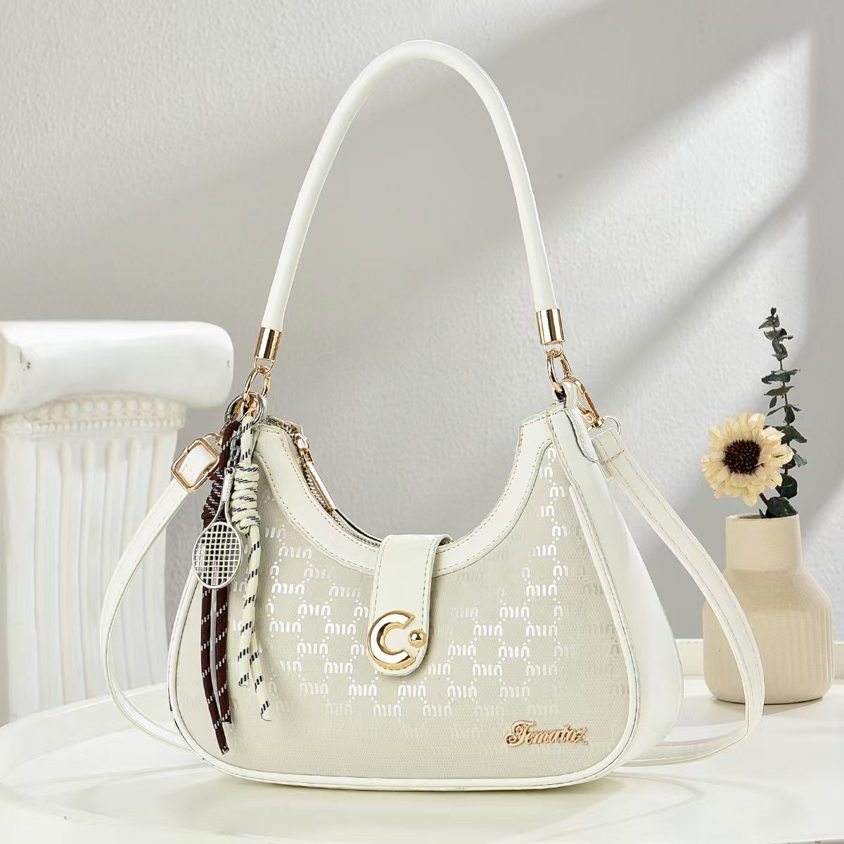 Bolsos de gran capacidad para mujer 2025 nuevo temperamento bolso de mujer de moda europea y americana bolso de viaje de compras de ocio