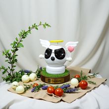 室内婴儿监控器摄像头广角双镜头无线WiFi移动侦测报警电池摄像机