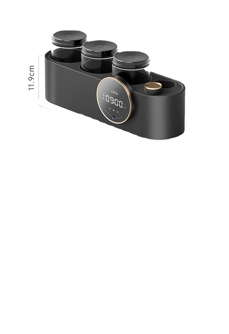 黑科技紫外线牙刷消毒器杀菌烘干智能自动免打孔卫生间牙杯置物架