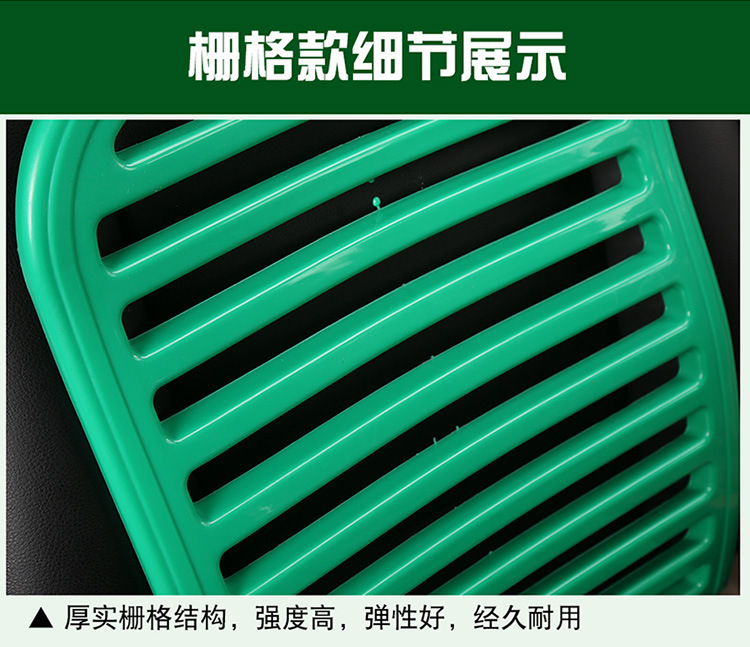Engineering vehicle seat cushion forklift forklift excavator double-layer ventilated breathable small universal seat cushion summer plastic square cushion