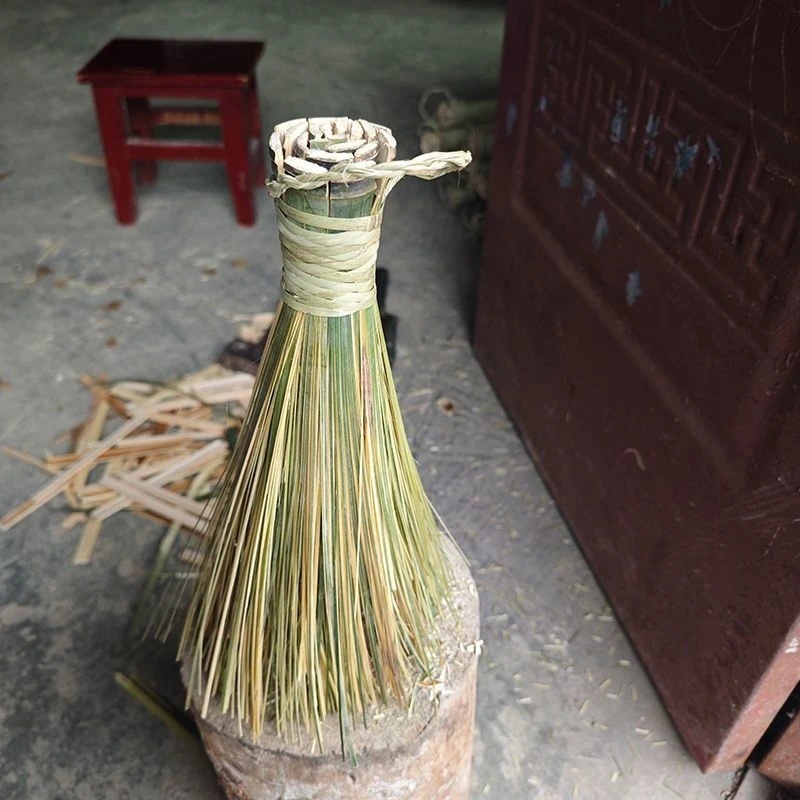 刷把洗锅竹子竹子刷锅竹制刷把厨房洗锅篾竹刷子家用老式手工锅刷|undefined