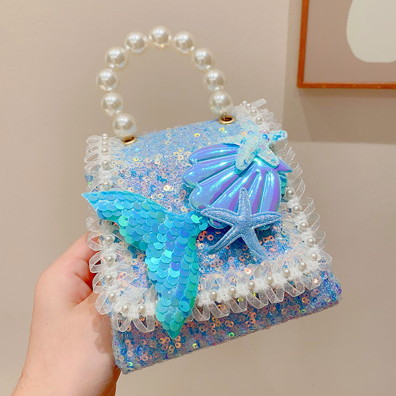 Snowflake bolsos para niñas princesa Aicha niños mochilas para niñas sirena caja de regalos set 1 de junio