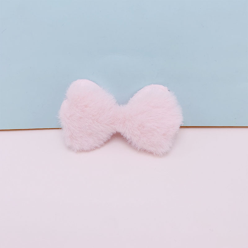 Estilo japonés y coreano conejo felpa mariposa pajarita Niños tocado horquilla accesorios de joyería zapatos y sombreros accesorios de ropa accesorios de material image 9