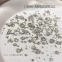 跨境美甲圆形填缝尖底钻