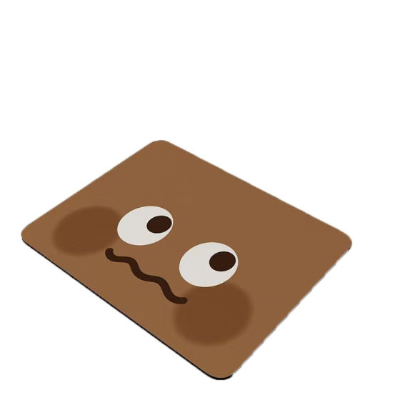 Ins Cartoon Diatom Mud Drying Mat Faucet Absorbent Mat Kitchen Desk Surface Mat Bathroom Washstand Toothbrush Coaster