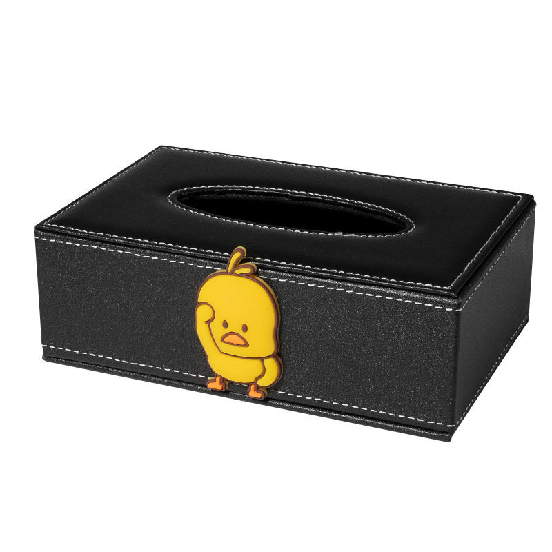 Front Row, Other Car tissue box/set - little-yellow-duck-with-non-slip-mat-suitable-for-about-300-tissues