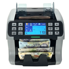 銀行クラス A CIS 通貨検査機タッチ スクリーンは、世界のさまざまな通貨をサポートし、合計金額 770P を支払います