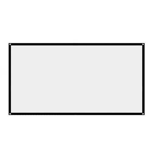 Cross-border portable foldable projector soft screen cloth exhibition hall meeting room projection cloth outdoor high-definition movie projector screen