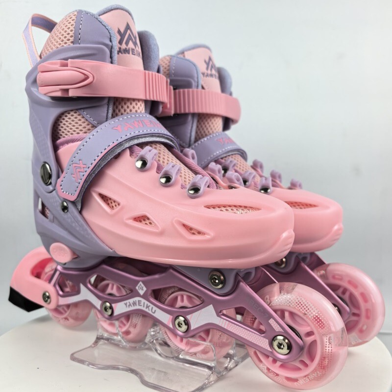 Cross-Border New Beginner Children's Unisex Single-Row Roller Skates Adjustable Professional Inline Skates Cross-Border New Beginner Children's Unisex Single-Row Roller Skates Adjustable Professional Inline Skates