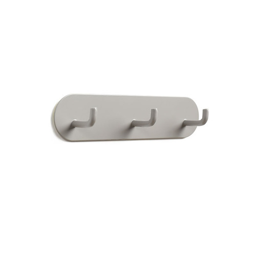 Cream-style Japanese-style iron sticky hooks without punching strong adhesive kitchen hooks behind the door bathroom three-hook row hook wall hanging