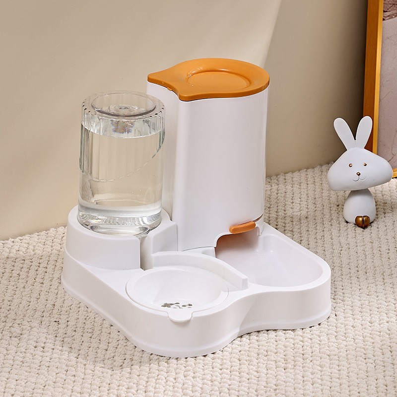 Gato Alimentador automático dispensador de agua de gran capacidad gato tazón integrado Pet Bowl no húmedo boca perro alimentador de agua al por mayor