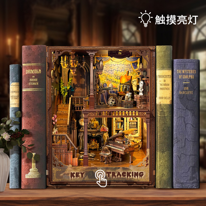 Libro emergente 3D Booknock de edición limitada de Navidad de Joincon, modelo hecho a mano.