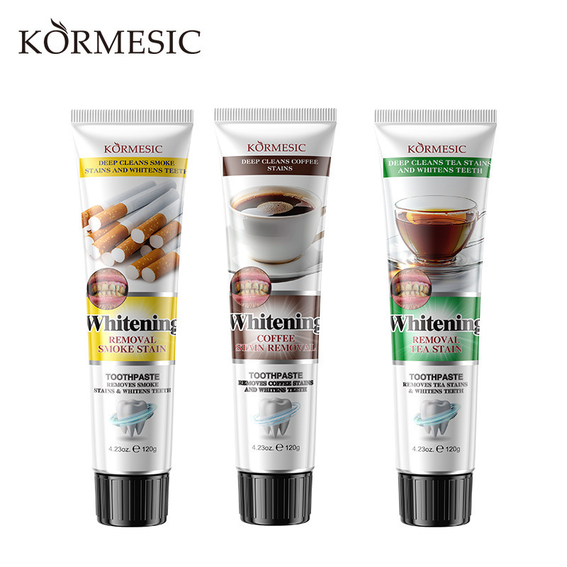 KORMESIC全英文呵护口腔牙齿牙膏toothpaste跨境外贸厂家批发|undefined