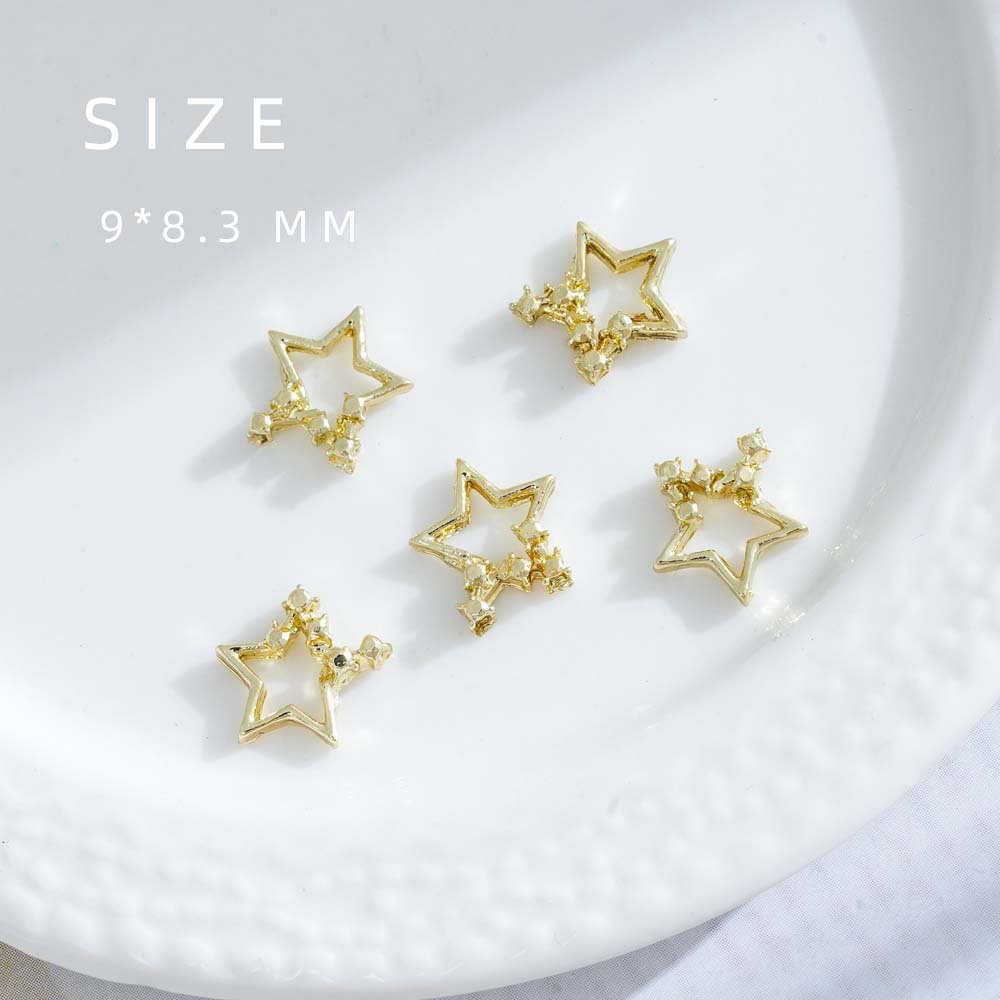 페이크 다이아몬드 스타 골드