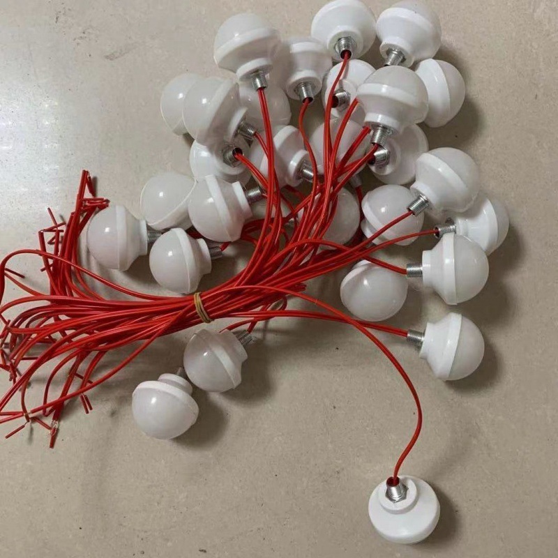 户外防水灯笼专用灯 连串灯笼3W5WLED暖光灯 大红灯笼伴侣带线灯