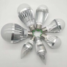 厂家供应3W球泡套件5W7W9W12W15W18W24W30W50球泡外壳led灯泡外壳
