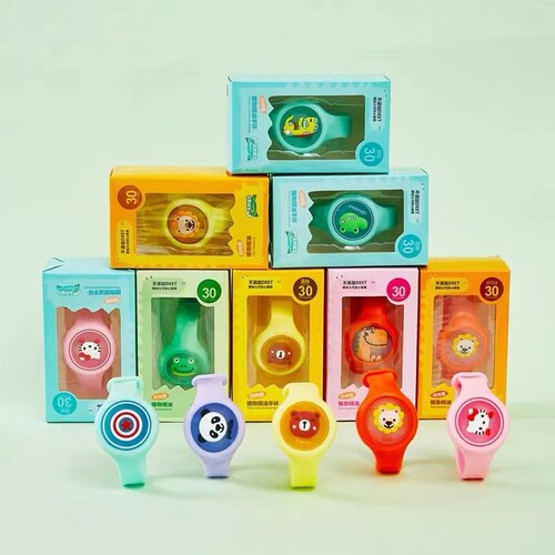 Glowing Bracelet Flash Children's Watch Cartoon Student Electronic Silicone Wristband Night Market Street Stall Supply