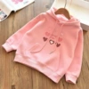 Sweet powder Single layer [pure cotton not pilled, double layer hat]