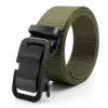 Buckle, green belt, men's style