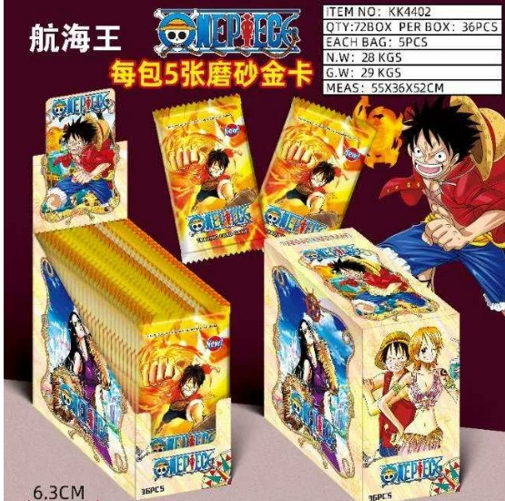 Карбаго One Piece Eighth Bomb New World Master Collection Card Blind Belly Boxed Boxed Wholesale Live Live Card