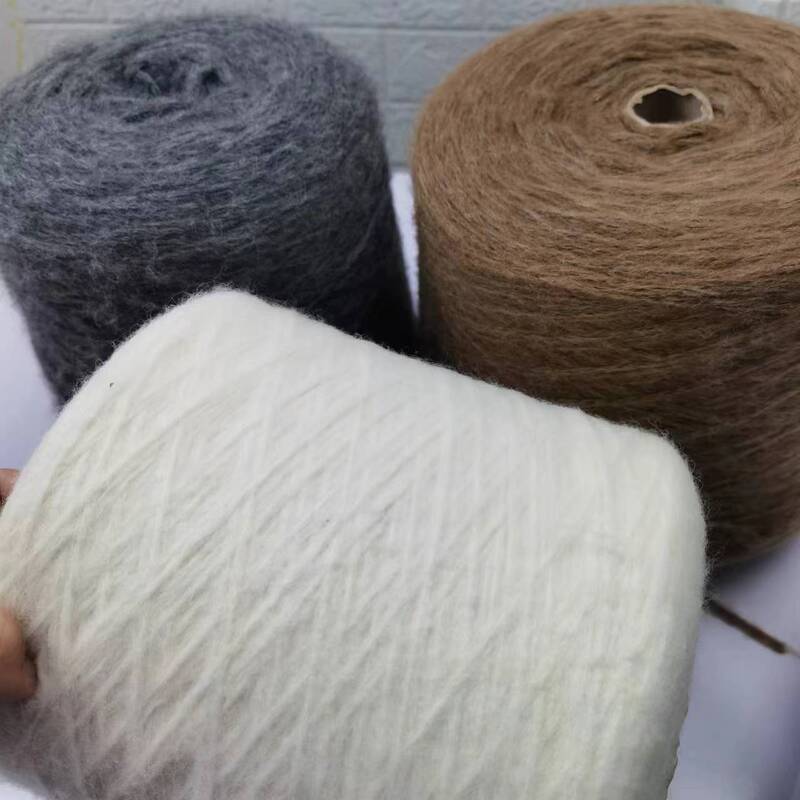 ♧ Imported from Italy, Filitaly Original Barrel-Packed Alpaca Wool, Medium-Thick Hand-Knitted Cashmere, High-Quality, Soft and Warm for Autumn and Winter