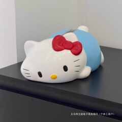 KT纸巾盒客厅家用高颜值卡通可爱抽纸盒桌面摆件装饰品
