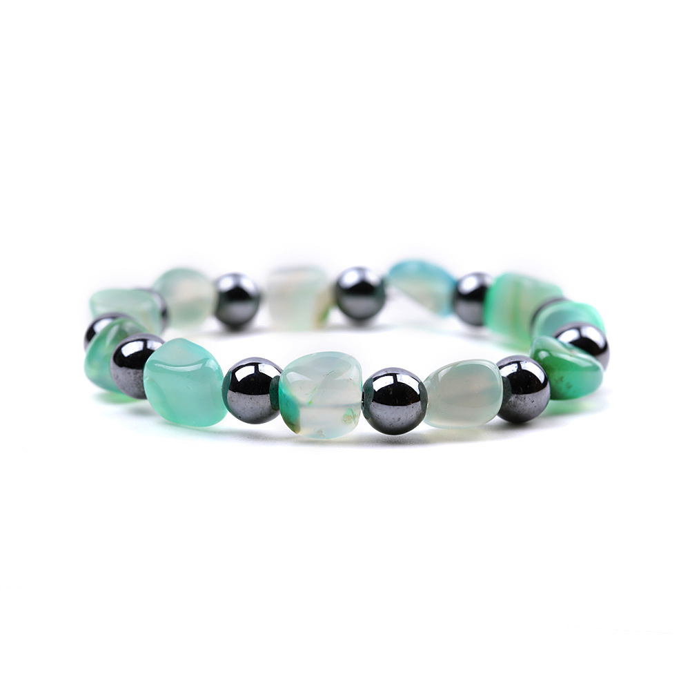 IG Style Simple Style Geometric Beaded Agate Handmade Unisex Bracelets display picture 9