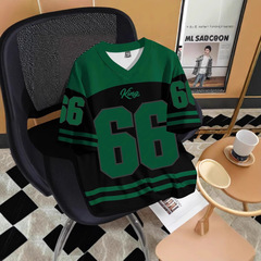 2025はカジュアルでシンプルなファッションの基礎tシャツを始めて、ding製vネック半袖対外貿易を図します。