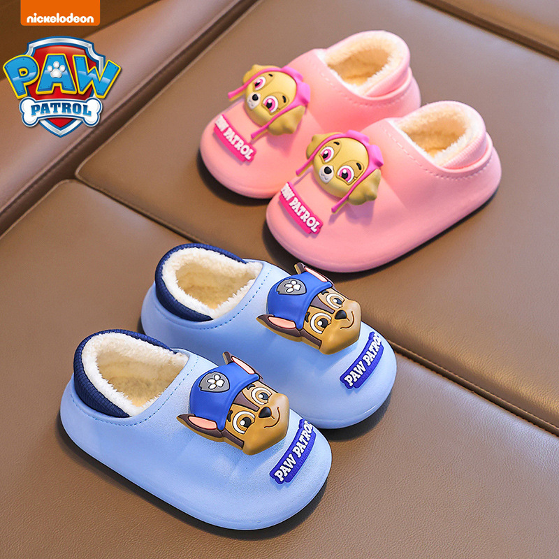 Bolsos de invierno para niños zapatos de talón de algodón para niños cálidos y veludo impermeable para bebés y niños pequeños zapatillas de algodón para bebés