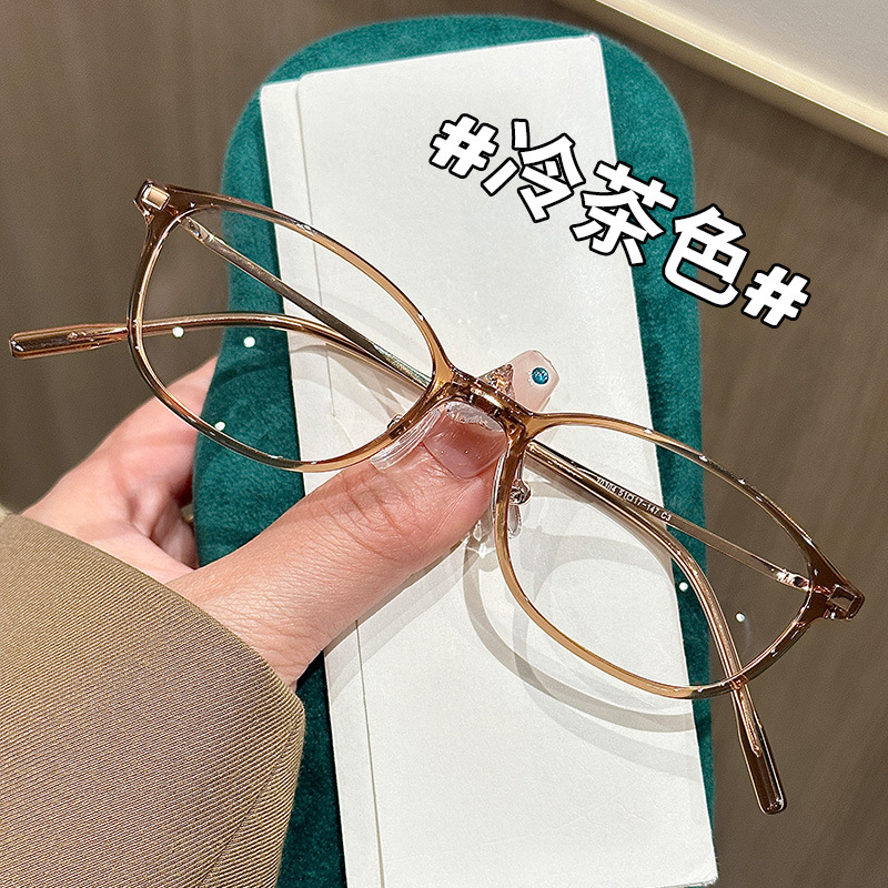 安科純鈦小框超輕近視眼鏡女可配高度數鏡片素顏神器眼鏡架30304
