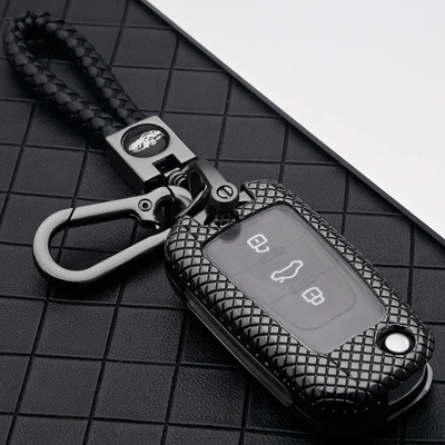 Car key bag – Suitable for Roewe Ei5 - b-check-black-hand-rope-two-piece-set