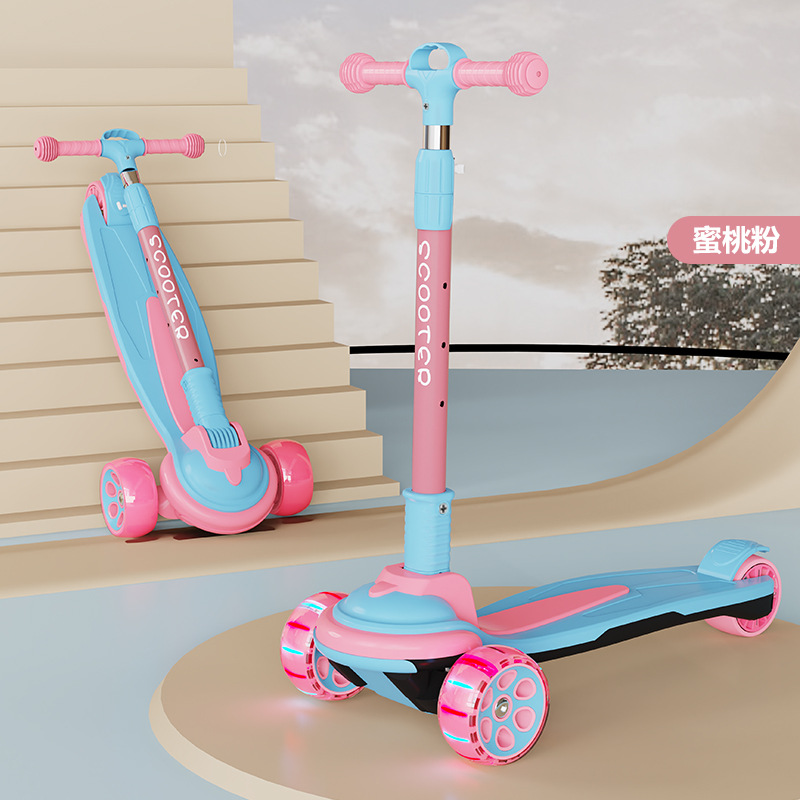 Scooter para niños 2–14 años, patinete infantil ajustable, juguete deportivo