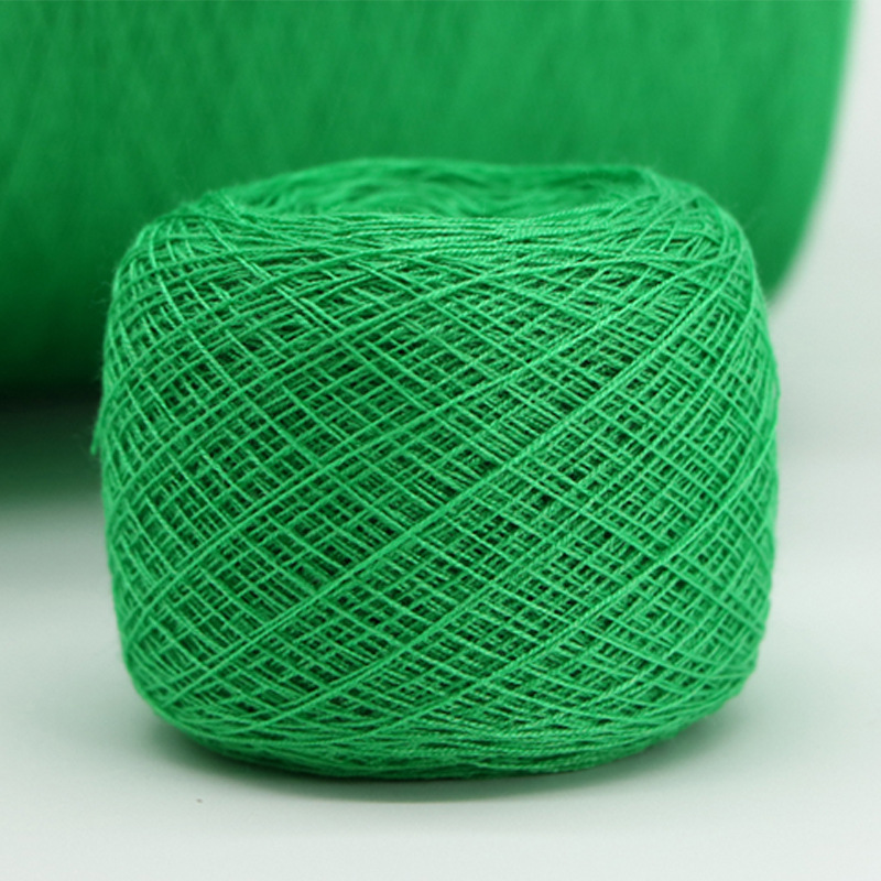 50S/2抗起球丝光高捻纱 78%粘 22%涤纶混纺纱花式纱厂家大量批发