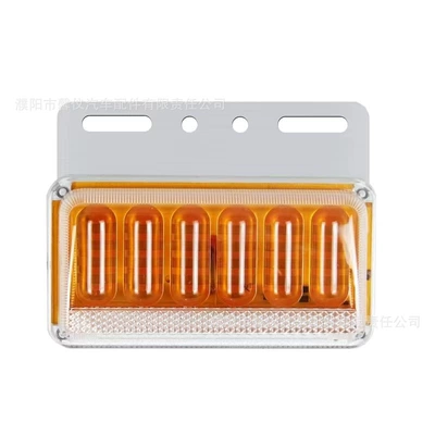 24v truck side light 12V: Width indicator light - 12v-yellow-6d-side-light