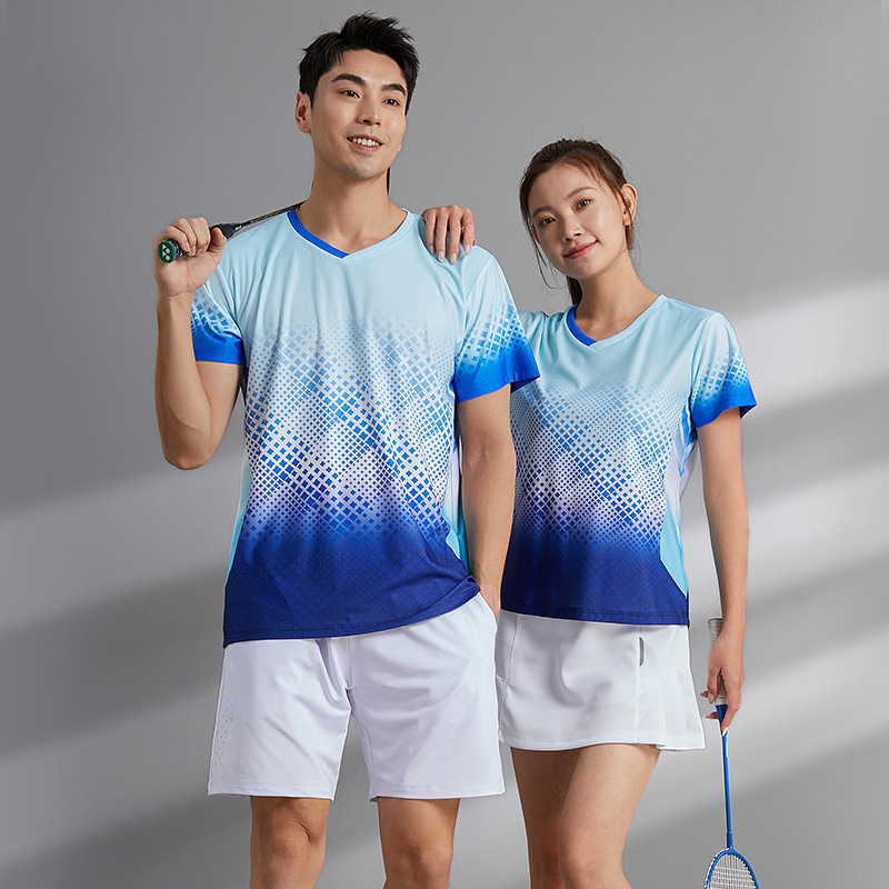 Badminton Clothing Men's and Women's Quick-drying Breathable suit Tennis Sportswear New Table Tennis Training Competition Team Clothing Group Purchase