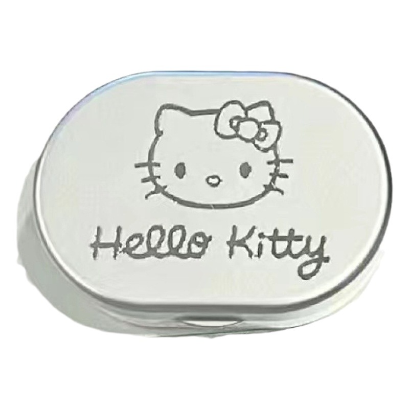 Sanrio peine portátil con colgante mini diente suave portátil plegable estudiante bangs peine