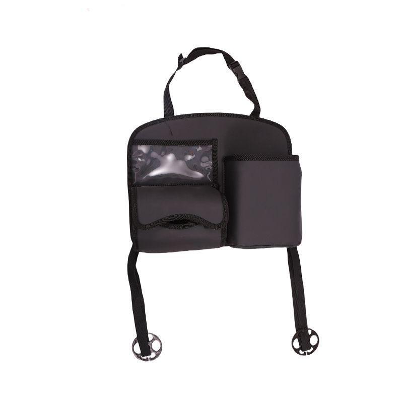 車内吊り下げバッグ 車用ティッシュボックス シートバック収納 多機能車内実用グッズ 車載必需品|undefined