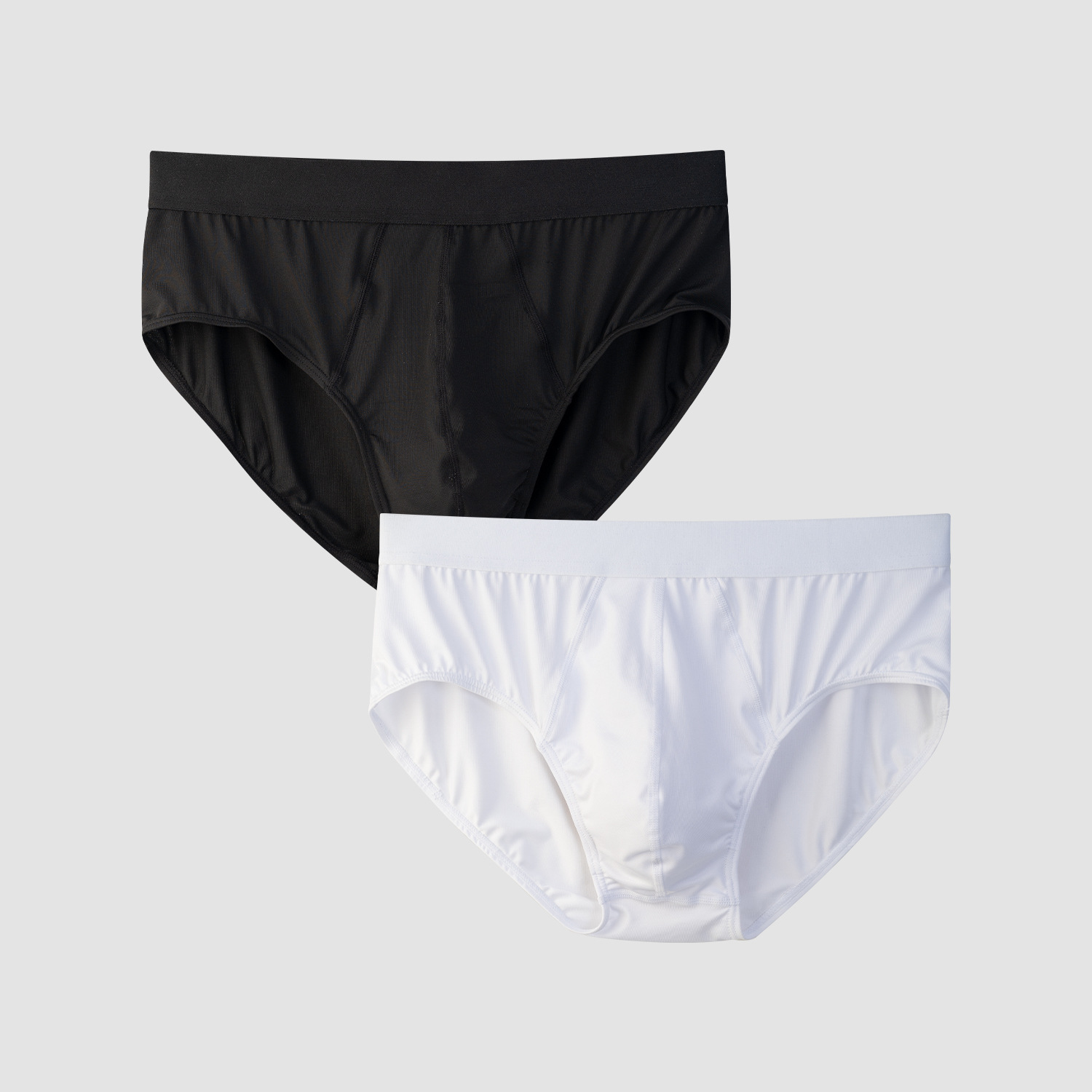 Dropshipping Men's Briefs Solid Color Comfortable Breathable Large Pouch Daily Casual Sports Shorts