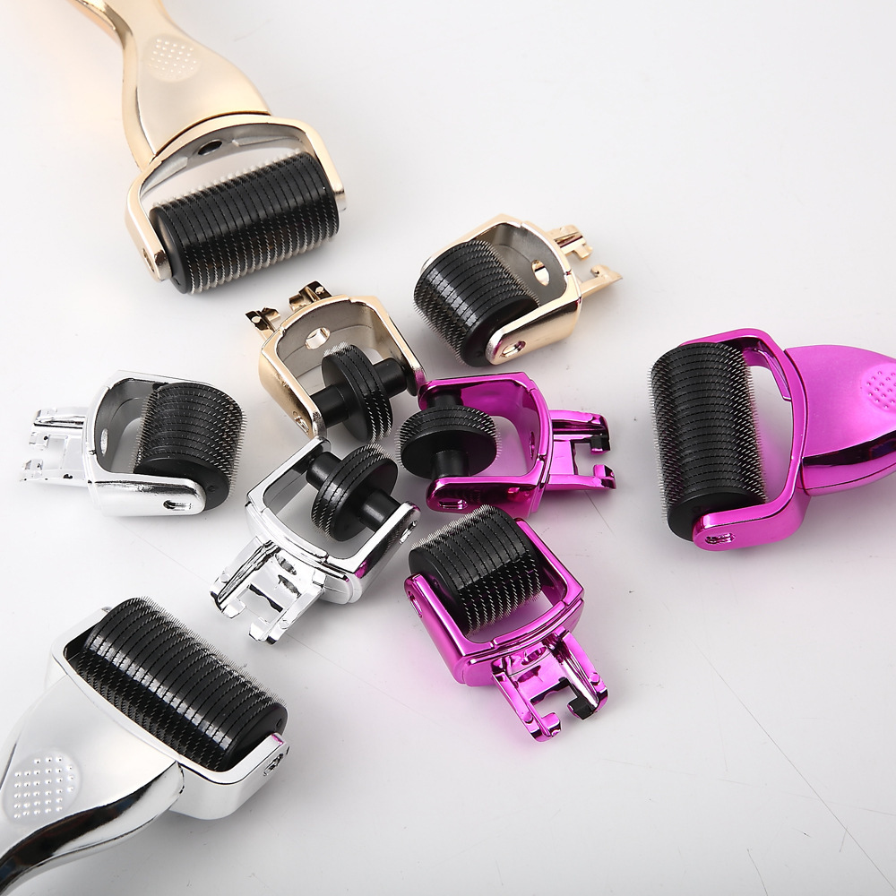 1200 Needle Micro Needle Roller Body Roller Needle Facial Micro Needle Dot Imprint Penetration Import Roller Micro Needle Manufacturer