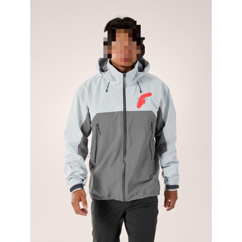 Ar Bird Style 1:1 Top-Quality Waterproof, Windproof, Breathable Outdoor Jacket, Couple's Matching Color-Blocking New Model