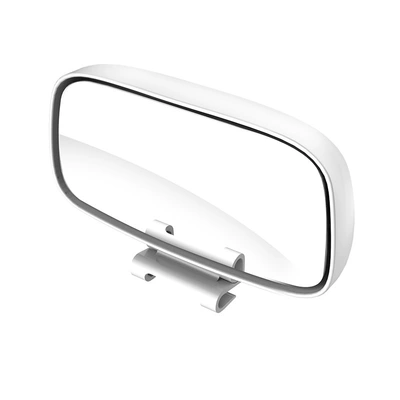 Car Rearview Mirror, Coach Mirror, Large field of view rear view auxiliary mirror - 3r-093-white-one
