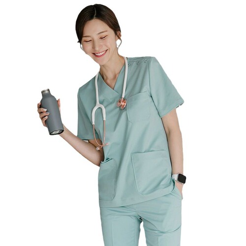 Handwashing Operating Room Women's Short Sleeve Oral Doctor Scrub Suit Long Sleeve Operating Room Workwear Summer Elastic Set