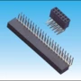 镀金2x2p-2x40p双排母